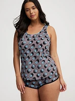 Poison Apple Lace Trim Sleep Tank