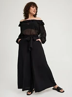 Off-Shoulder Ruffle Top