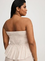 Cinched Tube Top