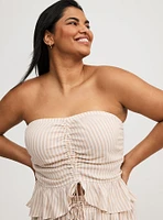 Cinched Tube Top
