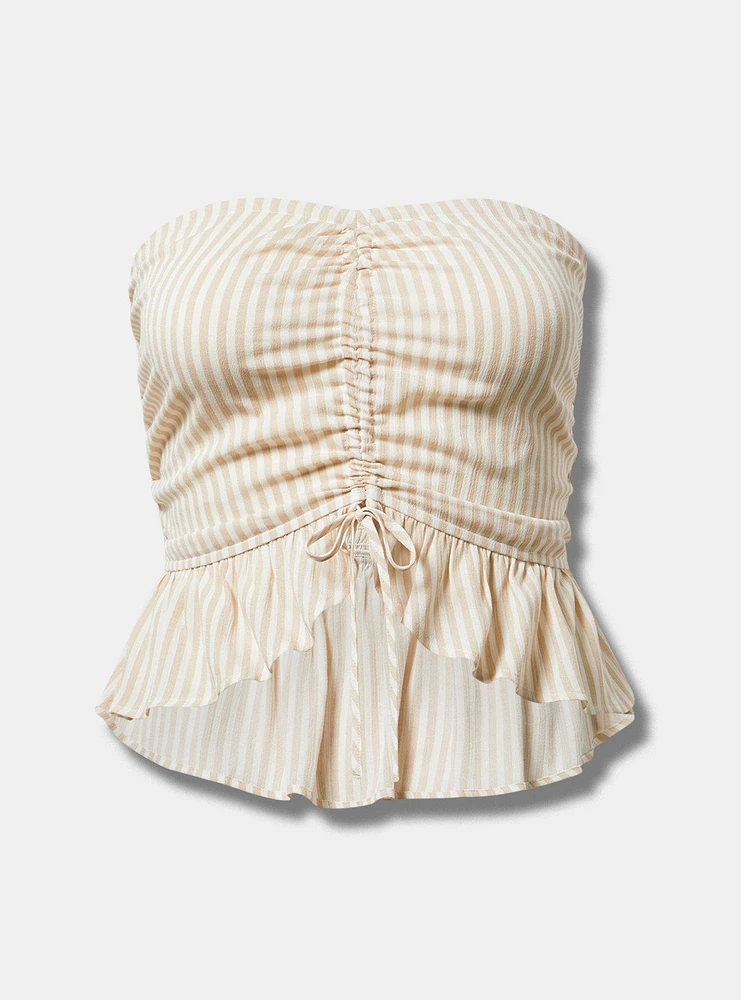 Cinched Tube Top