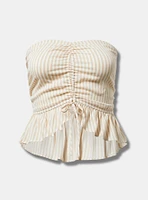 Cinched Tube Top