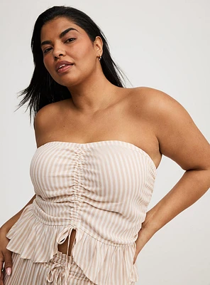 Cinched Tube Top