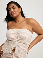 Cinched Tube Top