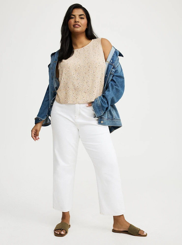 Crop Shell Top