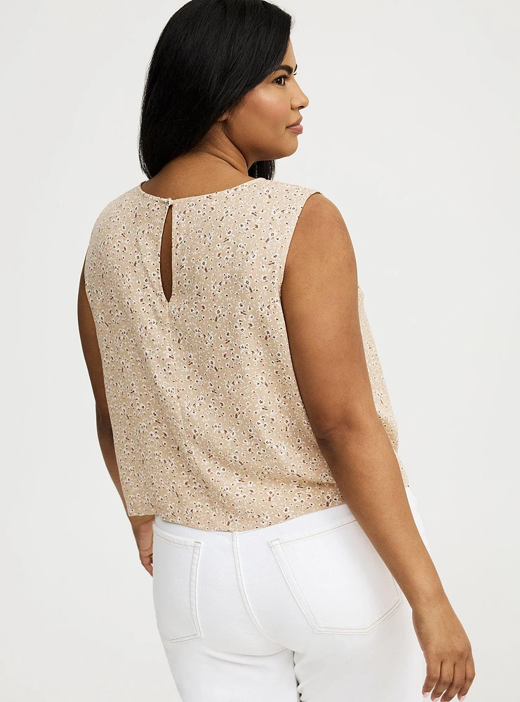 Crop Shell Top