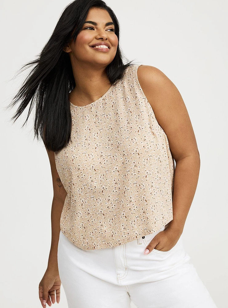 Crop Shell Top