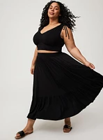 Tank Crop Top & Maxi Skirt Set
