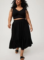 Tank Crop Top & Maxi Skirt Set