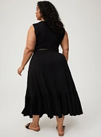 Tank Crop Top & Maxi Skirt Set