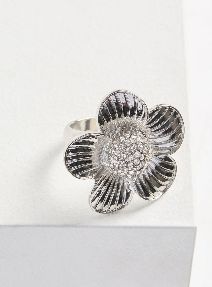 Floral Statement Ring