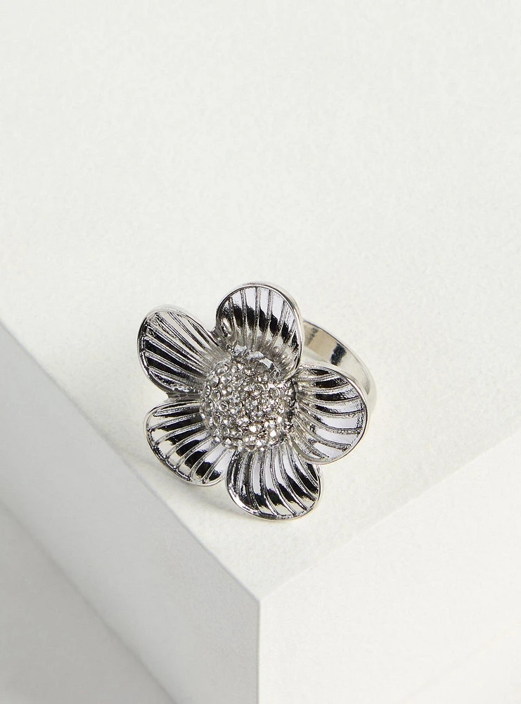 Floral Statement Ring