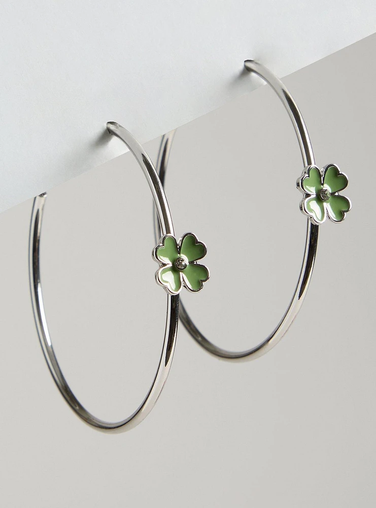 Lucky Clover Hoops