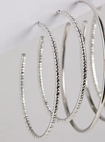 Textured Hoop Set