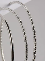 Textured Hoop Set