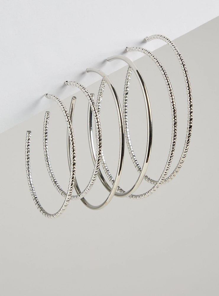 Textured Hoop Set