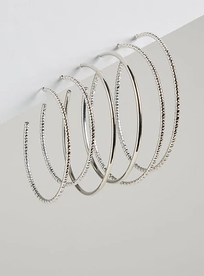 Textured Hoop Set