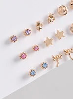 Mini Stud Earrings Set