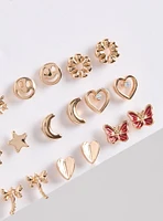 Mini Stud Earrings Set