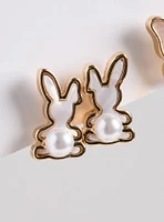 Spring Bunny Stud Set