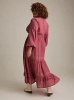 Festi Long Sleeve Maxi Dress