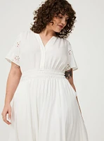 A-Line Maxi Challis Dress