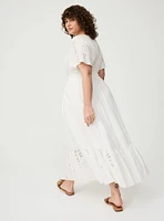 A-Line Maxi Challis Dress