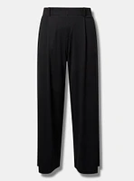 Pull-On High-Rise Wide Leg Pant