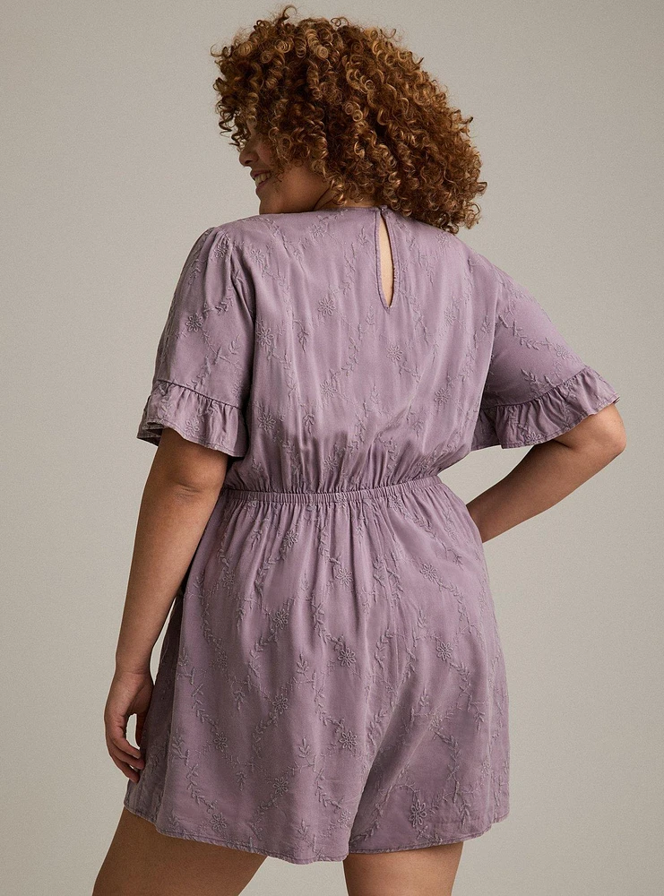 Festi Flutter Sleeve Romper