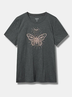 Celestial Butterfly Heritage Jersey Embroidered Tee
