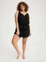 Cotton Modal Lounge Romper