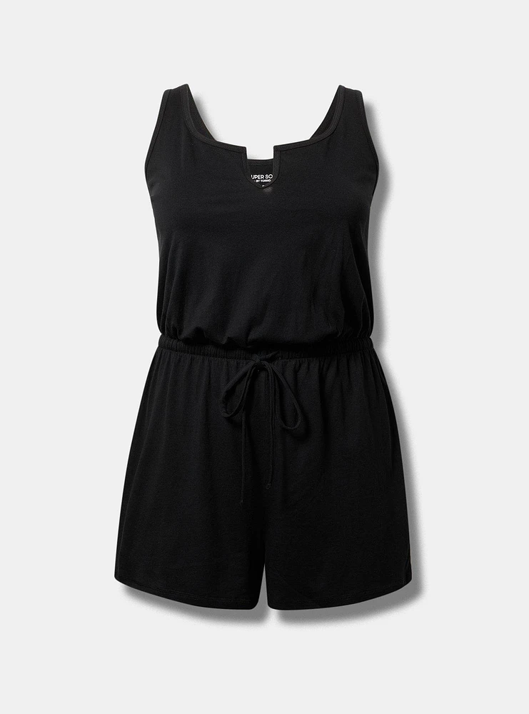 Cotton Modal Lounge Romper
