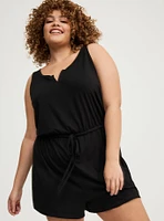 Cotton Modal Lounge Romper