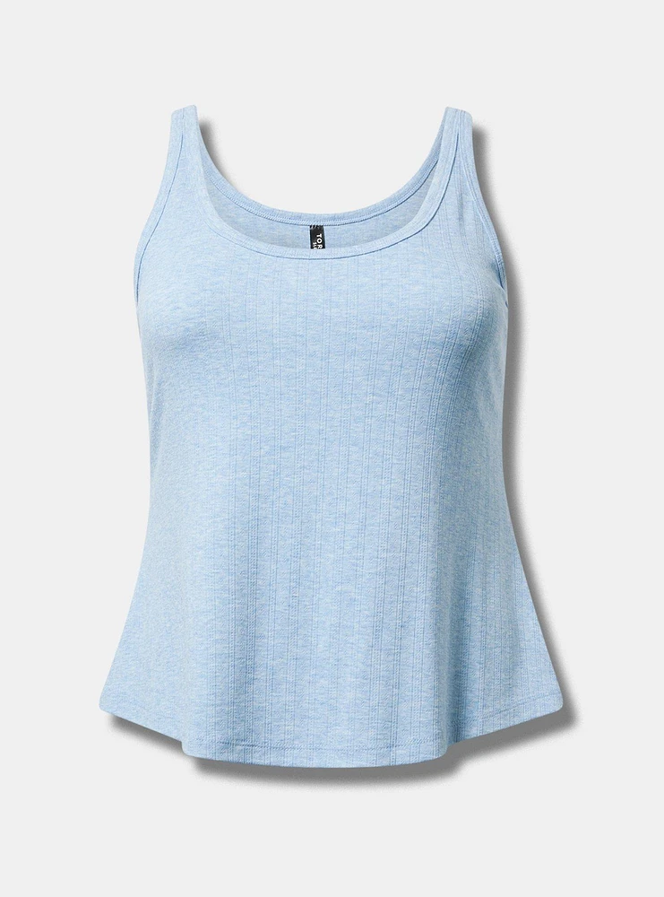 Pointelle Knit Sleep Tank