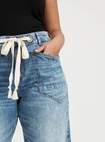 High-Rise Loose Straight Jean