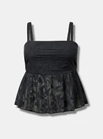 Peplum Burnout Cami