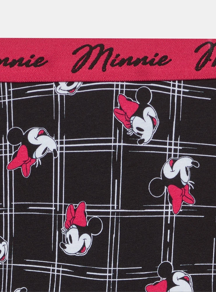 Minnie Mouse Cotton Mid-Rise Brief Panty