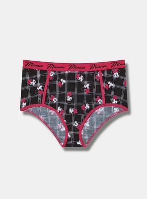 Minnie Mouse Cotton Mid-Rise Brief Panty