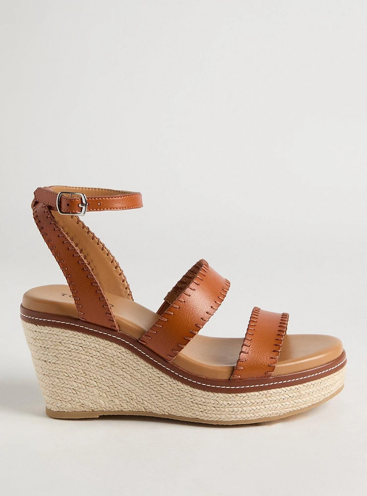Whipstitch Double Band Wedge (WW
