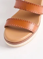 Whipstitch Double Band Wedge (WW