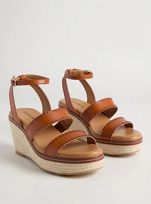 Whipstitch Double Band Wedge (WW