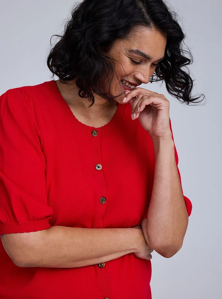 Belle Isle Scalloped Cardi