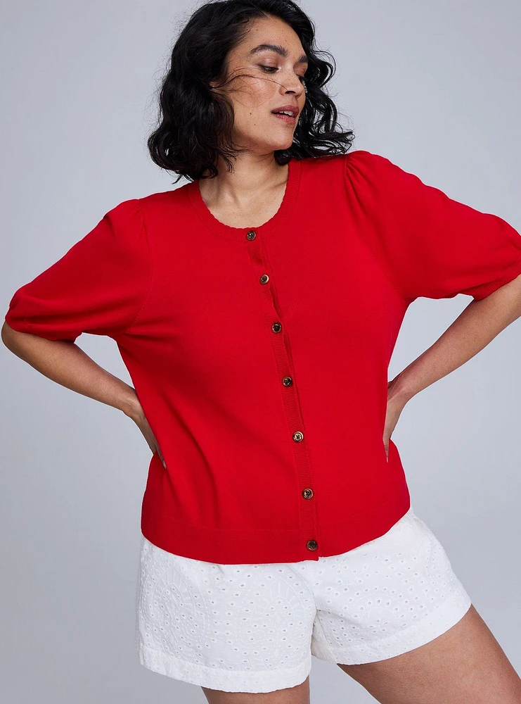 Belle Isle Scalloped Cardi