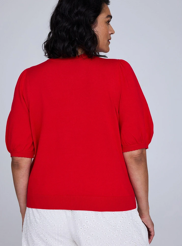 Belle Isle Scalloped Cardi
