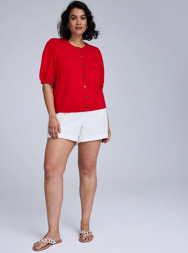 Belle Isle Scalloped Cardi