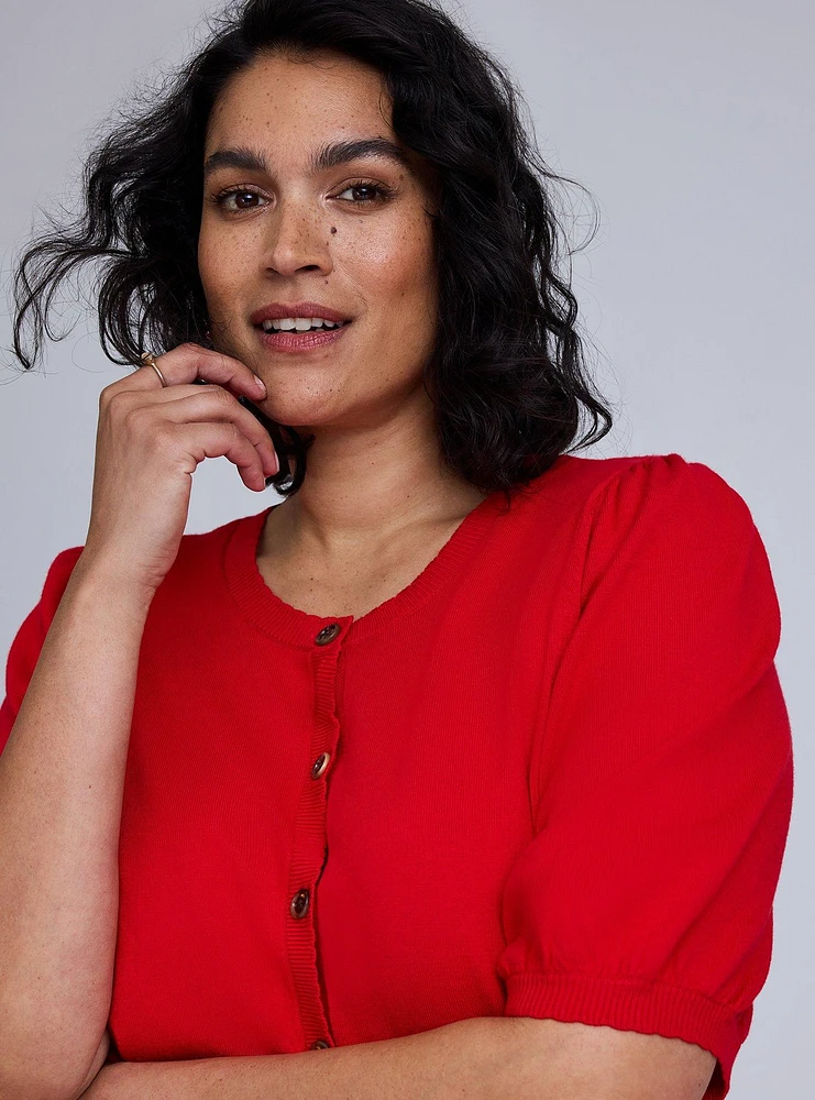 Belle Isle Scalloped Cardi