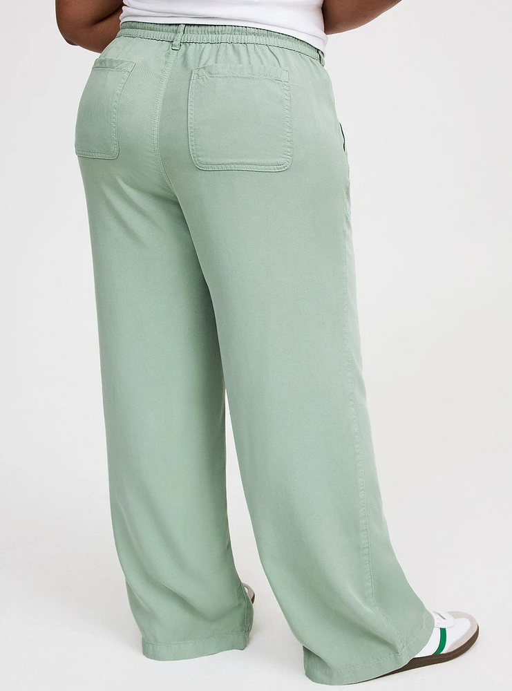 Pull-On Wide Leg Pant