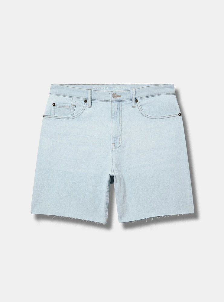 7'' High-Rise Dad Denim Short