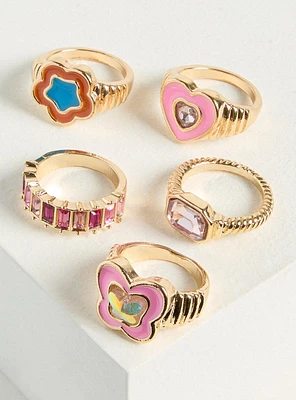 Butterfly Ring Set