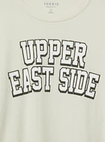 Upper East Side Relaxed Crew Tee